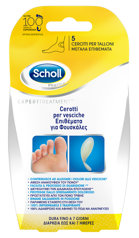 CEROTTO SCHOLL VESCICHE TALLONE 6 PEZZI - Farma Nice