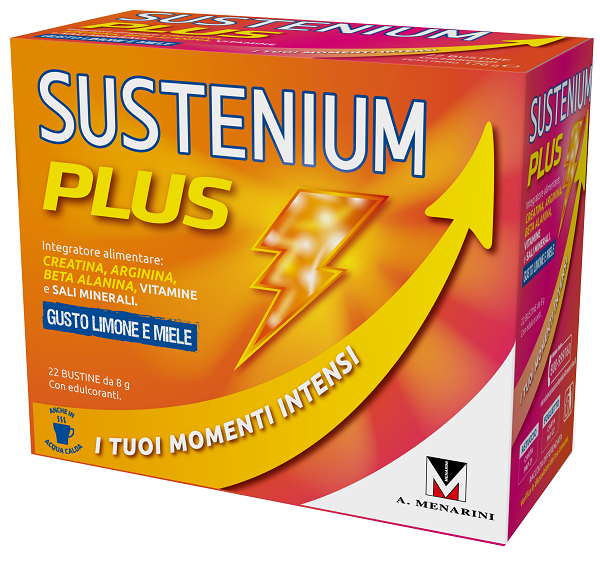 SUSTENIUM PLUS LIMONE MIELE 22 BUSTINE - Farma Nice