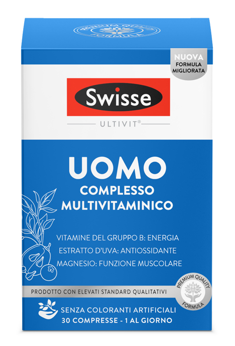 SWISSE MULTIVITAMINICO UOMO 30 COMPRESSE - Farma Nice