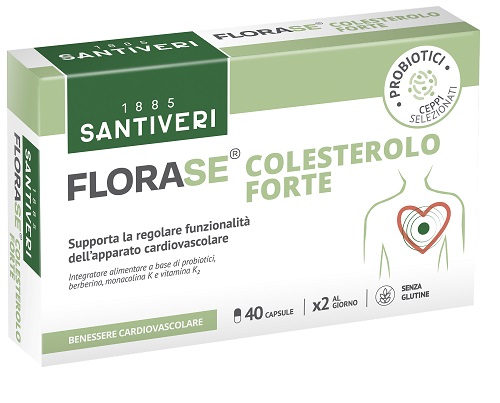 FLORASE COLESTEROLO FORTE 40 CAPSULE - Farma Nice