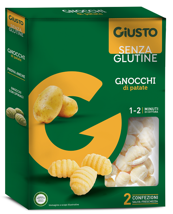 GIUSTO SENZA GLUTINE GNOCCHI 2X250 G - Farma Nice