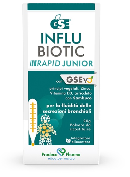 GSE INFLUBIOTIC RAPID JUNIOR 20 G - Farma Nice