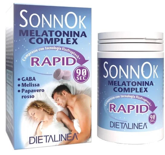 DIETALINEA SONNOK MELATONINA RAPID 60 COMPRESSA - Farma Nice