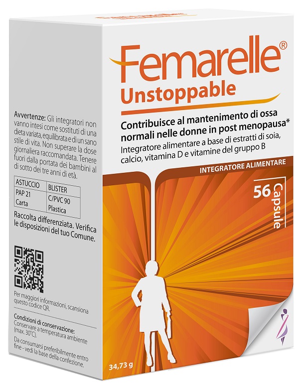 FEMARELLE UNSTOPPABLE 56 CAPSULE - Farma Nice