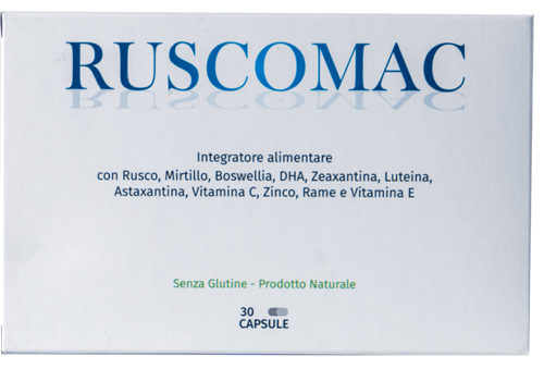 RUSCOMAC 30 CAPSULE - Farma Nice