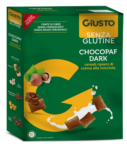 GIUSTO SENZA GLUTINE CHOCOPAFF DARK 300 G - Farma Nice