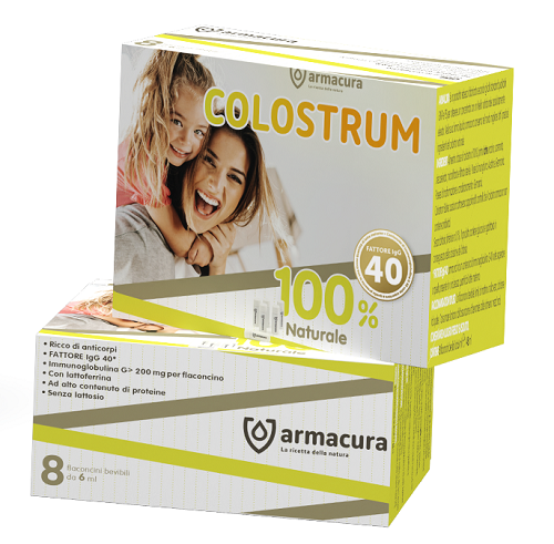 ARMACURA COLOSTRUM 8 FLACONCINI 6 ML - Farma Nice