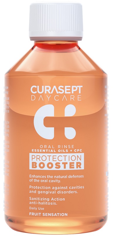 CURASEPT DAYCARE COLLUTORIO PROTECTION BOOSTER FRUIT SENSATION 500 ML - Farma Nice