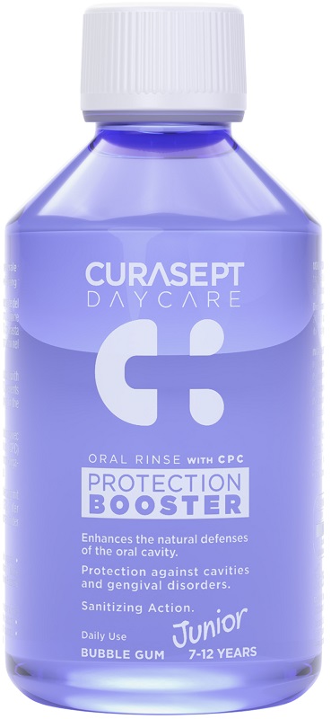 CURASEPT DAYCARE COLLUTORIO PROTECTION BOOSTER JUNIOR 100 ML - Farma Nice