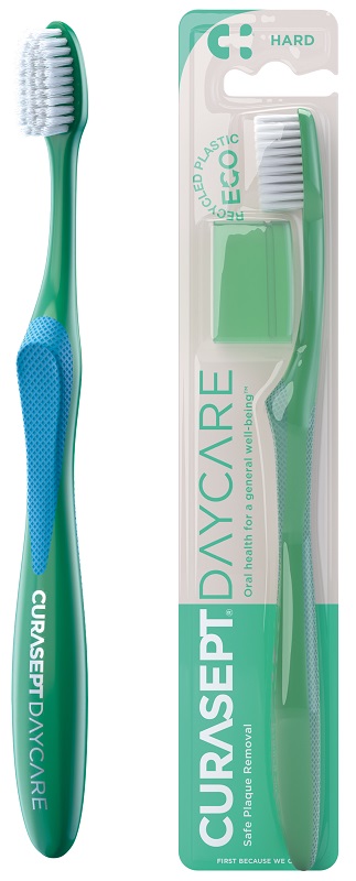 CURASEPT DAYCARE SPAZZOLINO ECO HARD - Farma Nice