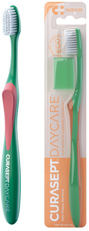 CURASEPT DAYCARE SPAZZOLINO ECO MEDIUM - Farma Nice