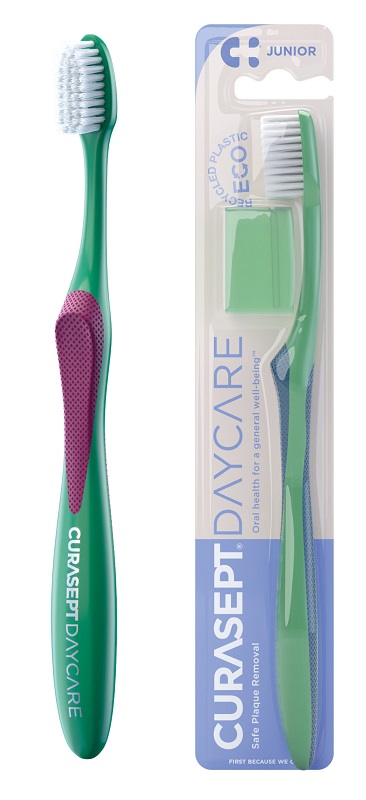 CURASEPT DAYCARE SPAZZOLINO ECO JUNIOR - Farma Nice