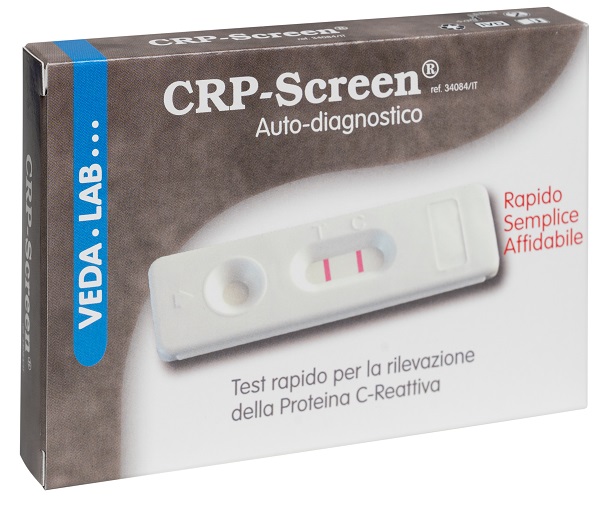TEST SCREEN CRP PROT C REATTIVA AUTODIAGNOSTICO 1 PEZZO - Farma Nice