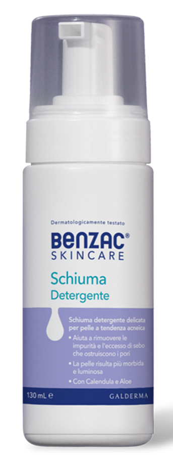 BENZAC SKINCARE SCHIUMA DETERGENTE 130 ML - Farma Nice