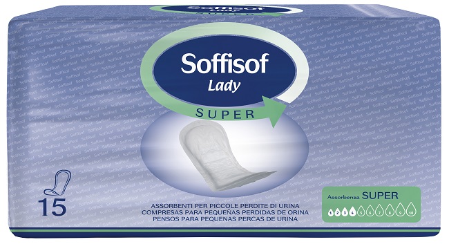 PANNOLONE PER INCONTINENZA SOFFISOF LADY CLASSIC SUPER 15 PEZZI - Farma Nice