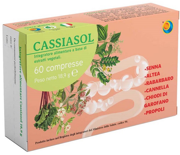 CASSIASOL 60 COMPRESSE - Farma Nice