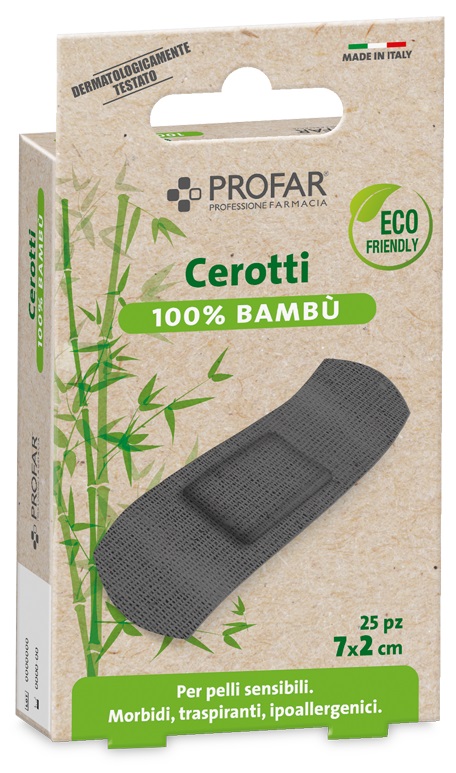 CEROTTI PROFAR BAMBU' 7X2CM 25 PEZZI - Farma Nice