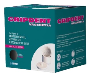 GRIPDENT VASCHETTA PORTA PROTESI DENTALI ED APPARECCHI ORTODONTICI - Farma Nice