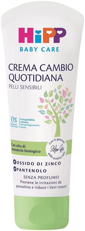 HIPP BABY CARE CREMA CAMBIO QUOTIDIANA PELLI SENSIBILI 75 ML - Farma Nice