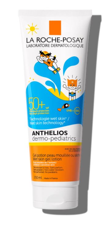 ANTHELIOS GEL PELLE BAGNATA BAMBINO 50+ 200 ML PAPERPACK - Farma Nice