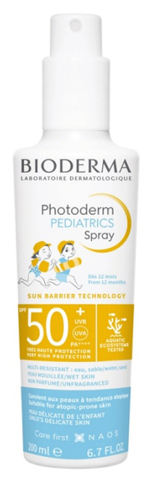 PHOTODERM PEDIATRIC SPRAY SPF50+ 200 ML - Farma Nice