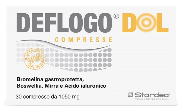 DEFLOGO DOL 30 COMPRESSE MP 1050 MG SENZA GLUTINE SENZA LATTOSIO - Farma Nice