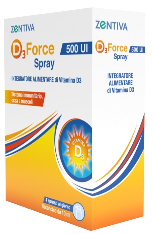 D3 FORCE 500UI SPRAY 10 ML - Farma Nice