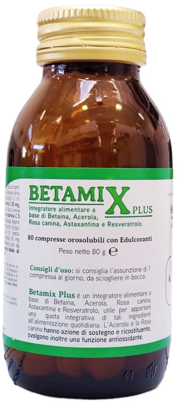 BETAMIX PLUS 80 COMPRESSE OROSOLUBILI - Farma Nice