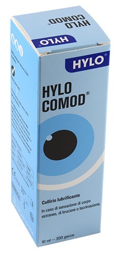 HYLO COMOD GOCCE OCULARI IALURONATO DI SODIO 1% FLACONCINO 10 ML - Farma Nice