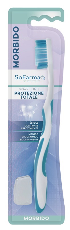 SPAZZOLINO TOTAL PROTECTION SETOLE MORBIDE SOFARMAPIU' - Farma Nice