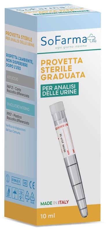 PROVETTA URINA 10 ML SOFARMAPIU' - Farma Nice