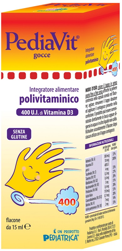 PEDIAVIT GOCCE 15 ML - Farma Nice