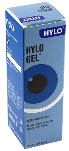 HYLO GEL COLLIRIO LUBRIFICANTE ACIDO IALURONICO 0,2% 10 ML - Farma Nice
