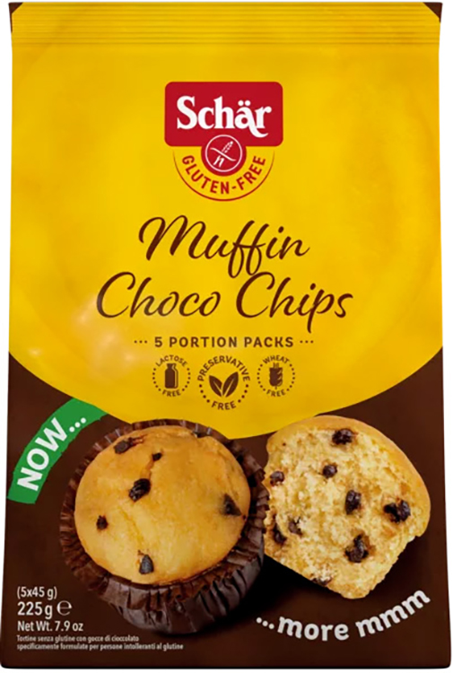 SCHAR MUFFIN CHOCO CHIP 225 G - Farma Nice