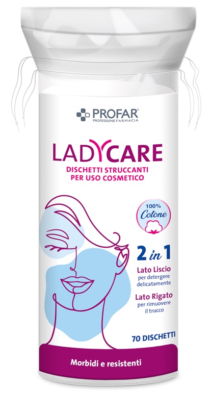 PROFAR LADYCARE DISCHETTI STRUCCANTI 70 PEZZI - Farma Nice