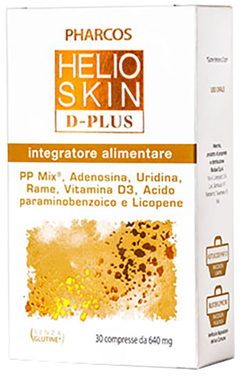 HELIOSKIN D-PLUS PHARCOS 30 COMPRESSE - Farma Nice