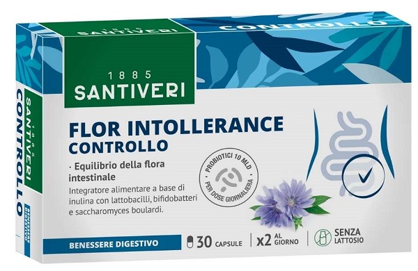 FLOR INTOLLERANCE CONTROLLO 30 CAPSULE - Farma Nice