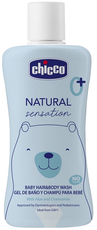 CHICCO NATURAL SENSATION BAGNO SHAMPOO 200 ML - Farma Nice