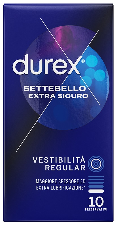 PROFILATTICO DUREX SETTEBELLO EXTRA SICURO 10 PEZZI - Farma Nice
