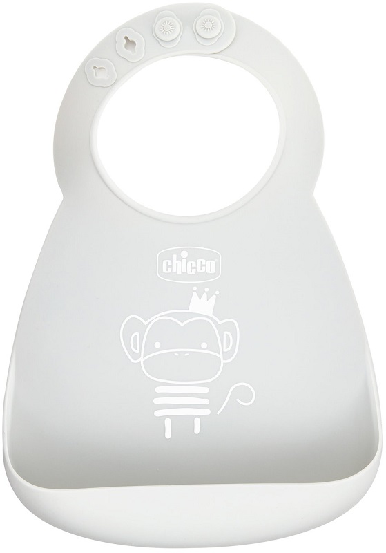 CHICCO BAVAGLIA SILICONE NEUTRA - Farma Nice
