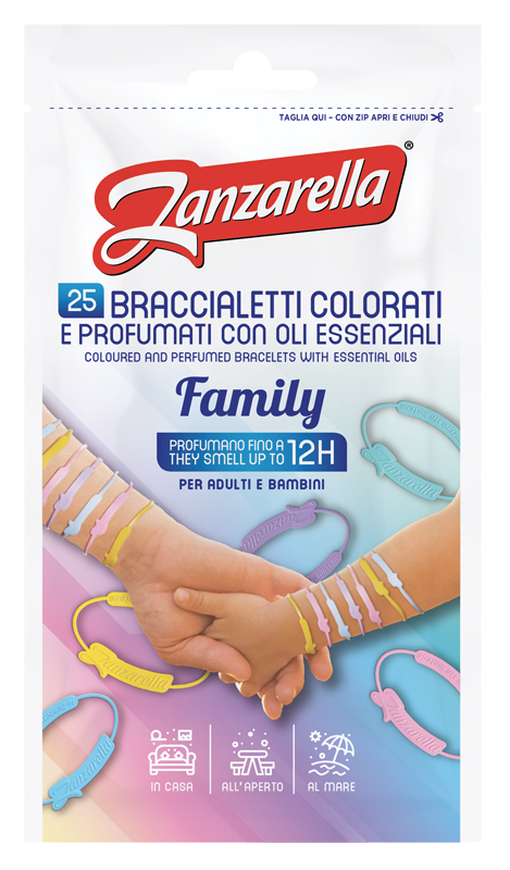 ZANZARELLA BRACCIALETTI FAMILY 25 PEZZI - Farma Nice