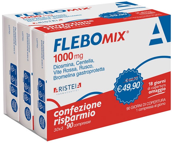 FLEBOMIX 1000 MG 90 COMPRESSE TRI-PACK - Farma Nice