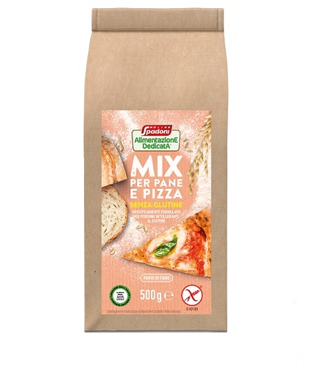 ALIMENTAZIONE DEDICATA MIX PANE E PIZZA SENZA GLUTINE 500 G - Farma Nice
