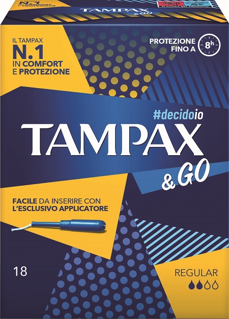 TAMPAX &GO REGULAR 18 PEZZI - Farma Nice