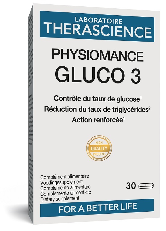 PHYSIOMANCE GLUCO 3 30 COMPRESSE - Farma Nice