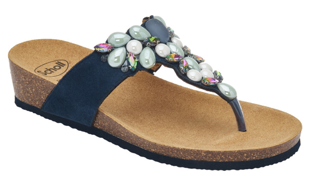 PALAU FLIP-FLOP MICROFIBRE+ACCESSORIES WOMAN NAVY BLUE/MULTI 36 MATERIALE MICROFIBRA+ACCESSORIO FODERA TOMAIA MICROFIBRA SOTTOPIEDE MICROFIBRA SUOLA EVA FITTING F ALTEZZA TACCO 25 - Farma Nice