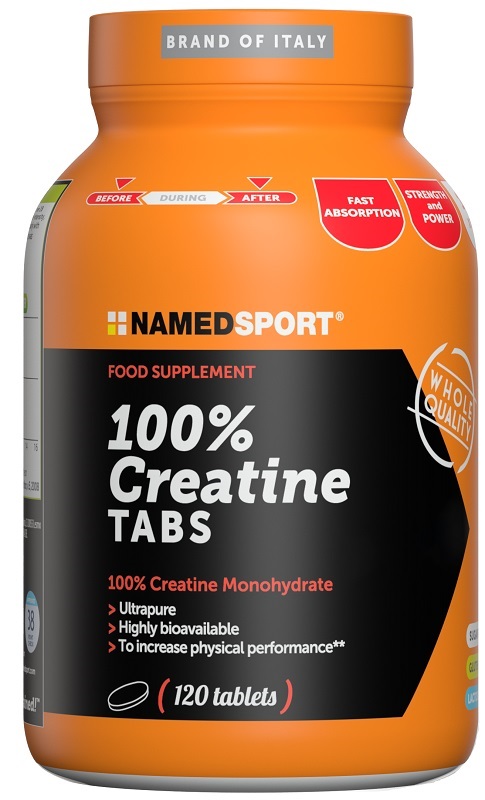 100% CREATINE TABS RB 120 COMPRESSE - Farma Nice
