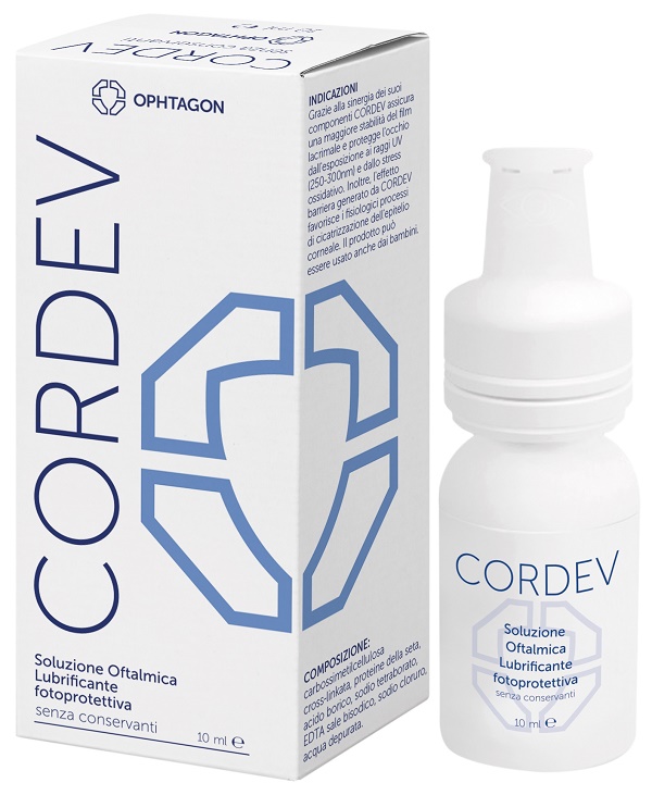 CORDEV SOLUZIONE OFTALMICA LUBRIFICANTE OF 10 ML - Farma Nice