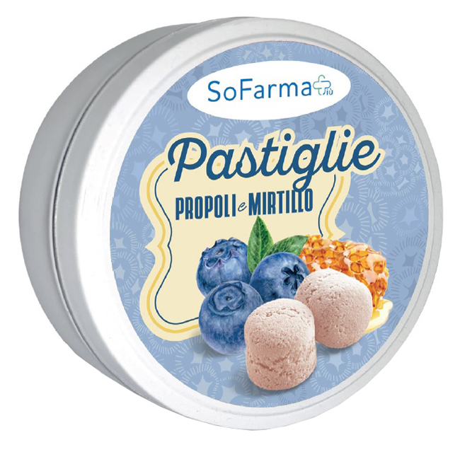 CARAMELLE PROPOLI MIRTILLO 40 G SOFARMAPIU' - Farma Nice