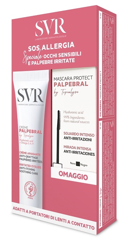 TOPIALYSE PALPEBRAL SET OCCHI SENSIBILI 1 PALPEBRAL CREME 15 ML + 1 PALPEBRAL MASCARA PROTECT - Farma Nice